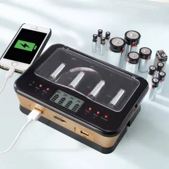 Akkus laden und sogar Batterien auffrischen!