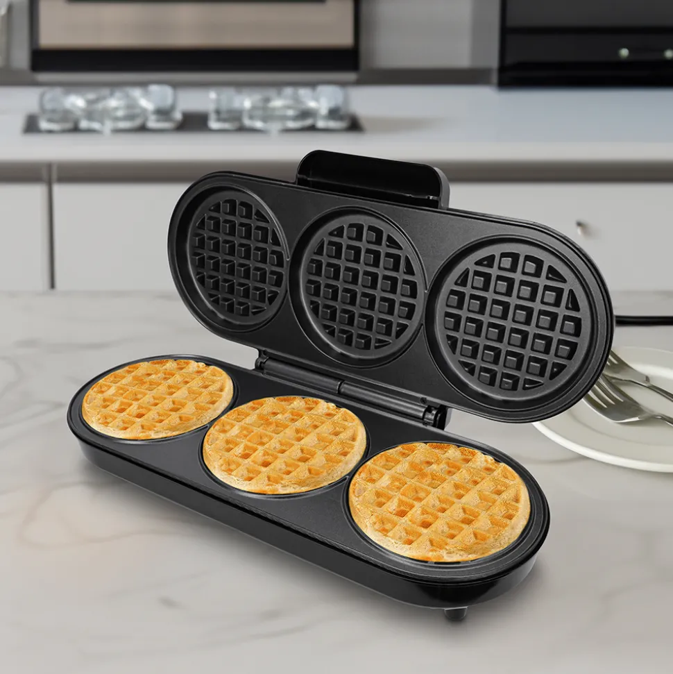 Belgische Waffeln aus eigener Herstellung – dick und fluffig