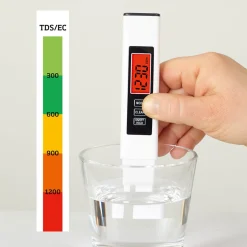 Überprüfen Sie die Wasserqualität auf Knopfdruck!