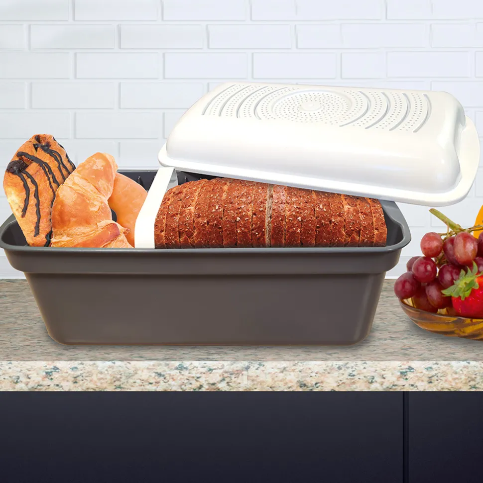 Brot und Brötchen richtig aufbewahren: Diese Box ist ideal!