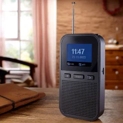 Brusttaschenkleines Digitalradio für unterwegs!