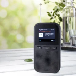 Brusttaschenkleines Digitalradio für unterwegs!