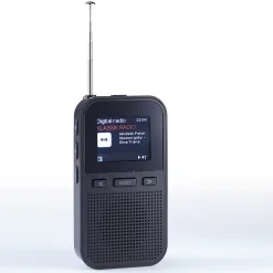 Brusttaschenkleines Digitalradio für unterwegs!