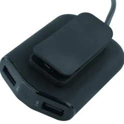 Das USB-Ladegerät für Vorder- und Rücksitze