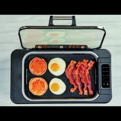 Der 2in1 Indoor-Grill-Alleskönner mit integriertem Rauchabzug