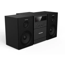 Die klangstarke Musikanlage mit externen Lautsprechern