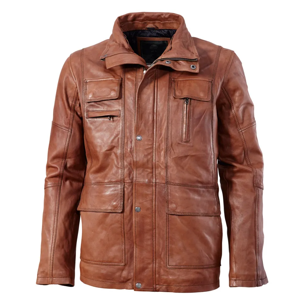 Diese Jacke aus Lammleder ist eine für ewig