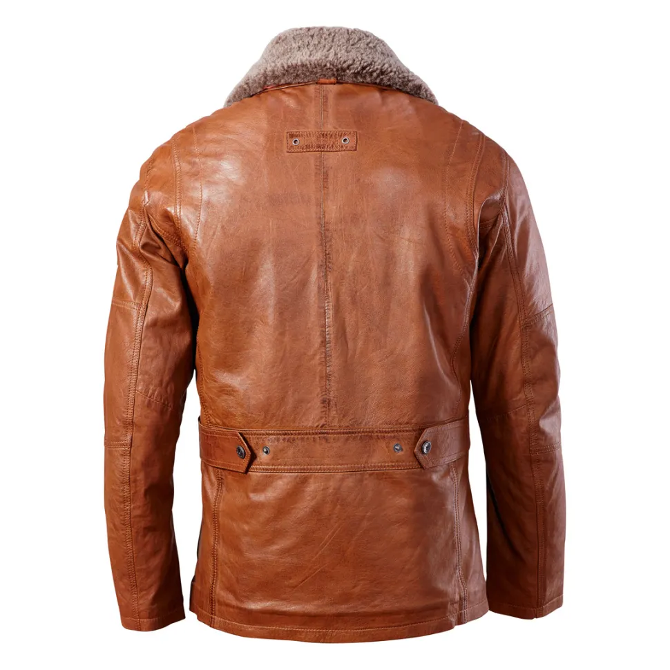 Diese Jacke aus Lammleder ist eine für ewig