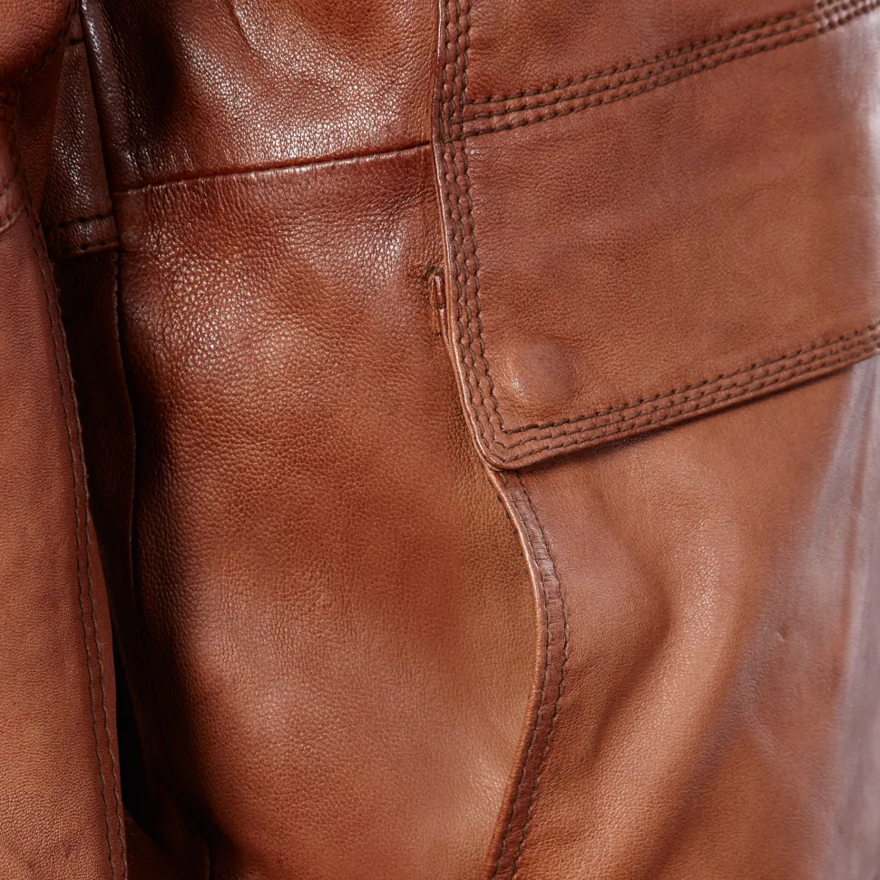 Diese Jacke aus Lammleder ist eine für ewig