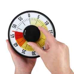 Ein Timer für alle Fälle – mit farbig eingeteiltem Zifferblatt