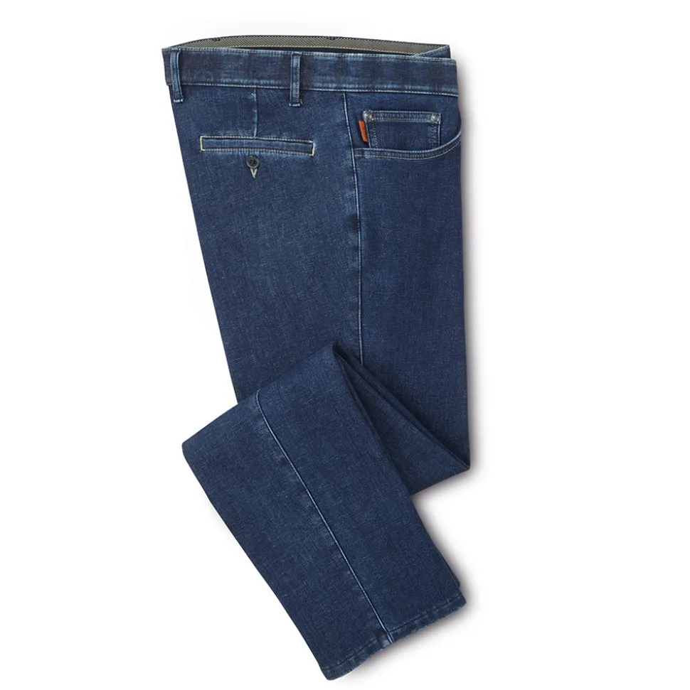 Eine kältebewährte Allwetter-Jeans