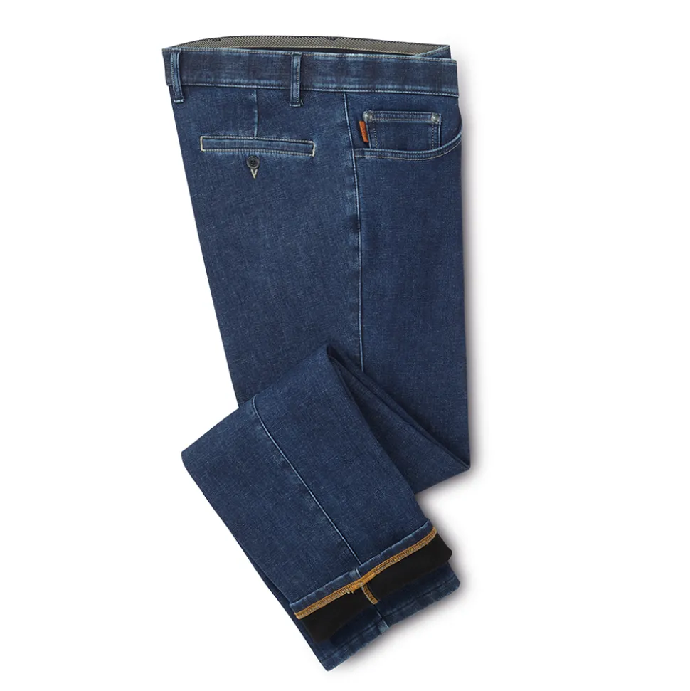 Eine kältebewährte Allwetter-Jeans