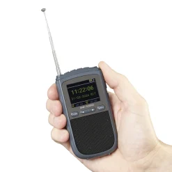 Endlich: Ein DAB+-Pocketradio mit großem Farbdisplay!