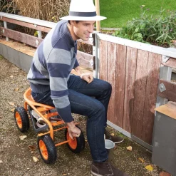 Ermüdungsfrei gärtnern – mit neuer Bremsfunktion!