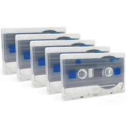 5er-Pack Audiokassetten 90 min