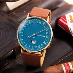 Extravagant: Einzeigeruhr mit Funktechnik