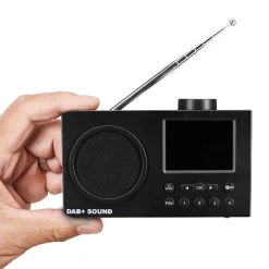 Farb-Display und klangstarke Lautsprecher – das noch bessere Digitalradio!