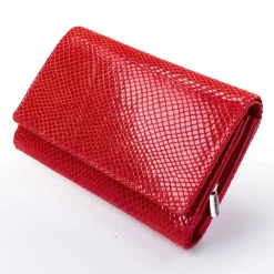 Funktionelles Accessoire im schimmernden Reptil-Look