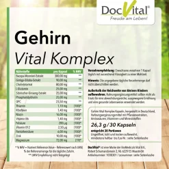 Gehirn Vital Komplex