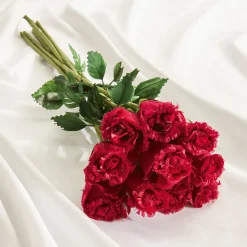 Handgefertigte Rosen aus echten Gänsefedern – noch schöner als echte Rosen