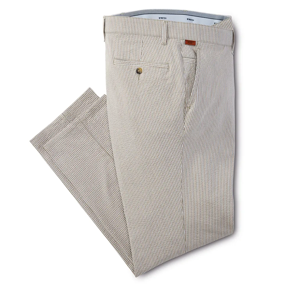 Herrlich luftig: Ihre neue Sommerhose aus Seersucker