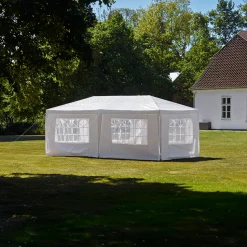 Im Garten alles gut überdacht