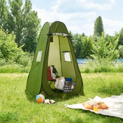 Im Handumdrehen Privatsphäre schaffen – beim Campen, Baden etc.