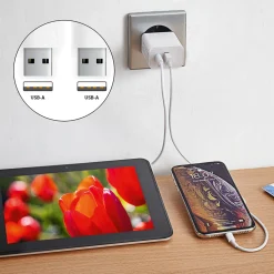 Jetzt gleich zwei USB-Geräte an jeder Steckdose aufladen
