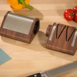 Kochen macht mehr Spaß – mit stets geschärften Klingen!