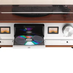 Moderne Technik im Retro-Design – mit vielfältigen Abspielmöglichkeiten!