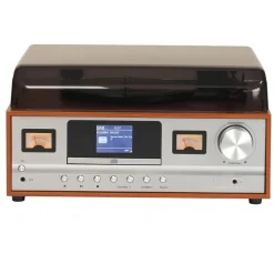 Moderne Technik im Retro-Design – mit vielfältigen Abspielmöglichkeiten!