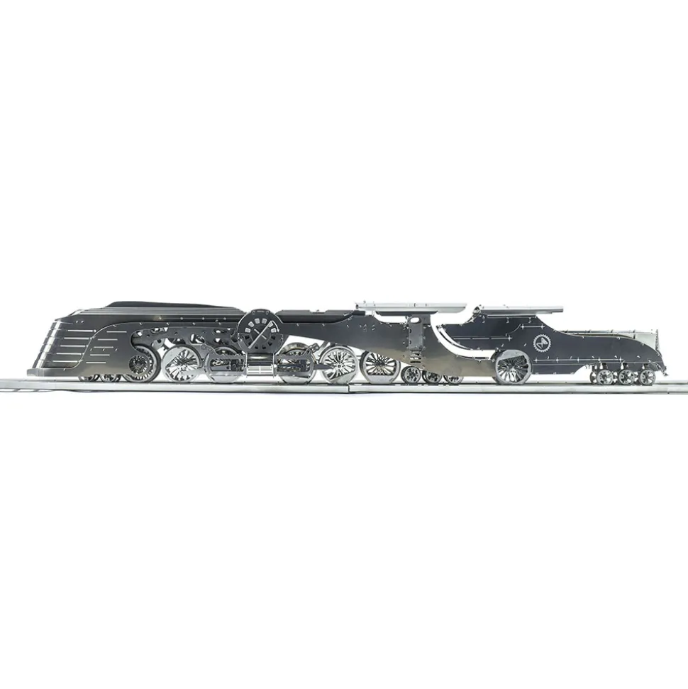 Perfektion auf Schienen: Konstruieren Sie die Dampflok aus Metall!
