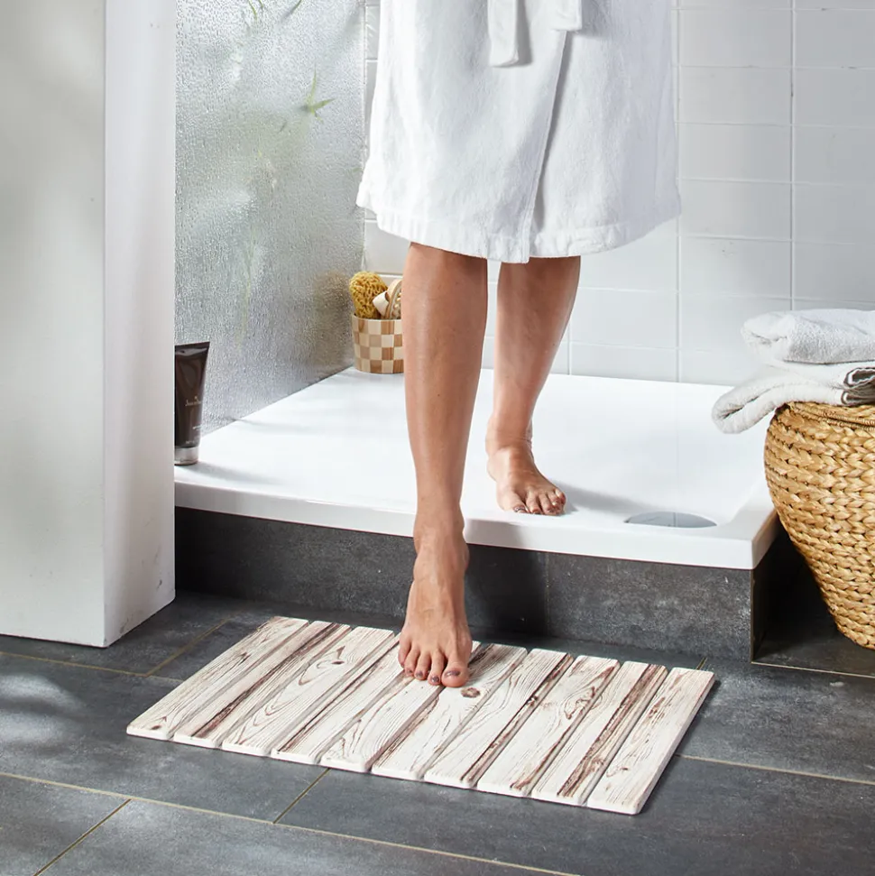 Sofort trockene Füße: für Sicherheit und Hygiene im Bad