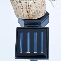 Tag und Nacht ein Blickfang mit Solar-Betrieb!