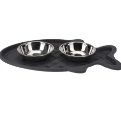 Tier-Futternapf, 2er Set Knochen