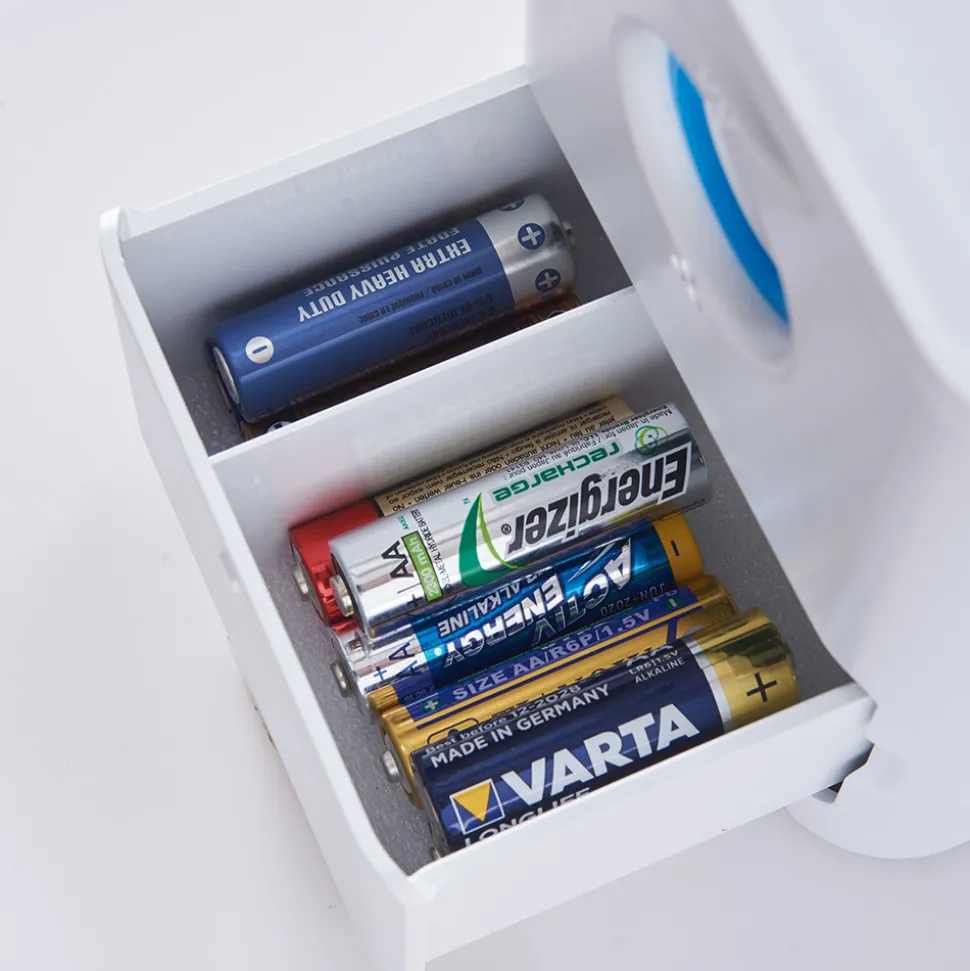 Weltneuheit: Akkus und Batterien werden automatisch geladen und sortiert!